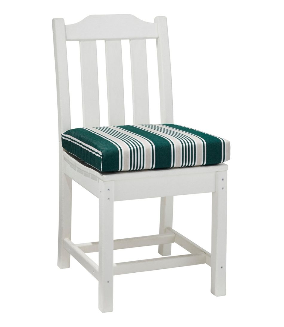 L.L.Bean Sale | Casco Bay Cushion for All-Weather Armless/Folding Chair, Stripe