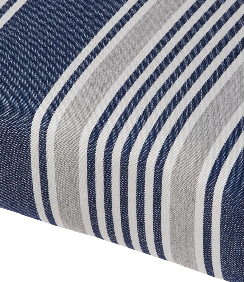 L.L.Bean Sale | Casco Bay Cushion for All-Weather Armless/Folding Chair, Stripe