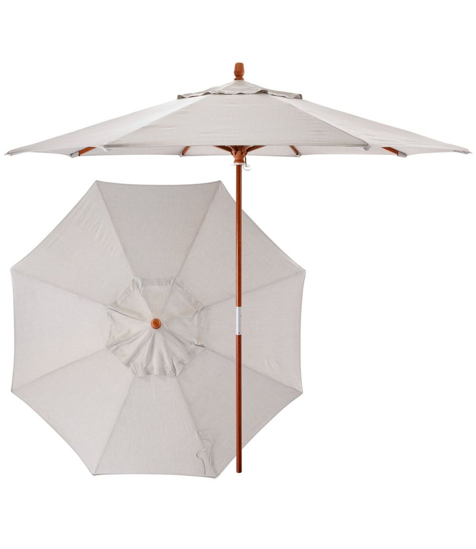L.L.Bean For Sale | Sunbrella Market Umbrella, Wood