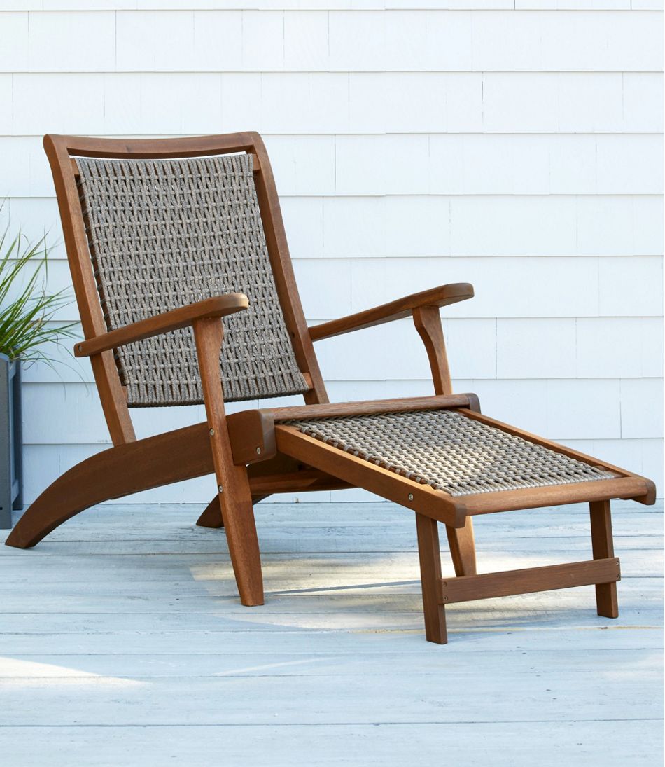 L.L.Bean On Sale | Wicker Eucalyptus Lounger