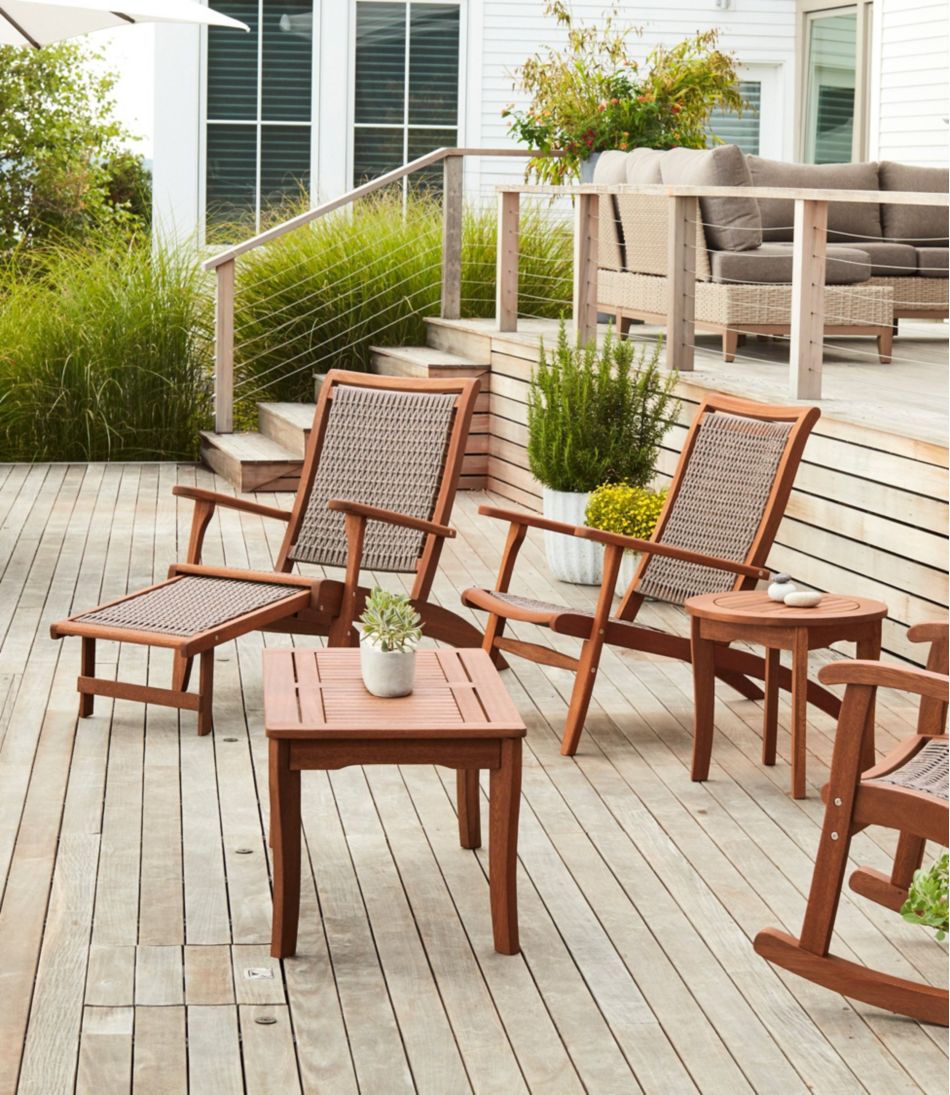 L.L.Bean On Sale | Wicker Eucalyptus Lounger