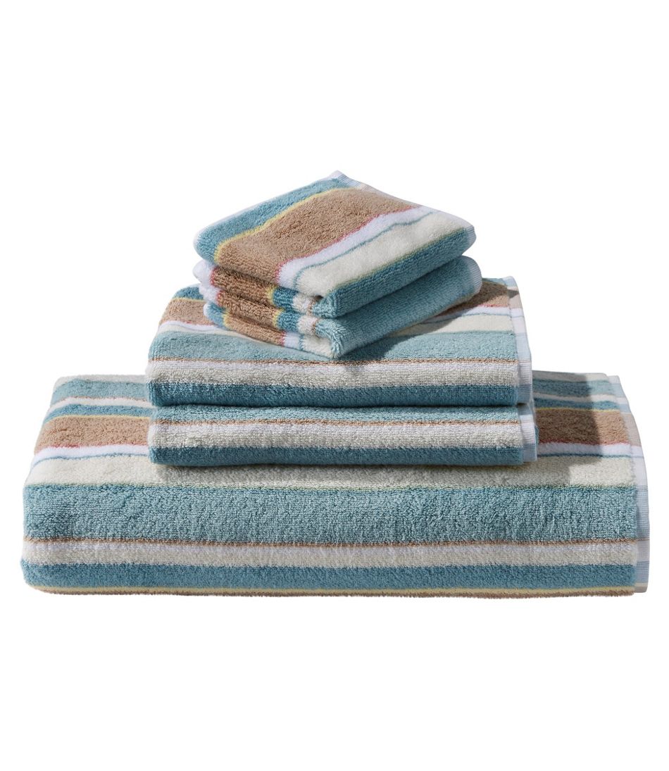 L.L.Bean For Sale | Bean's Organic Cotton Towel, Stripe