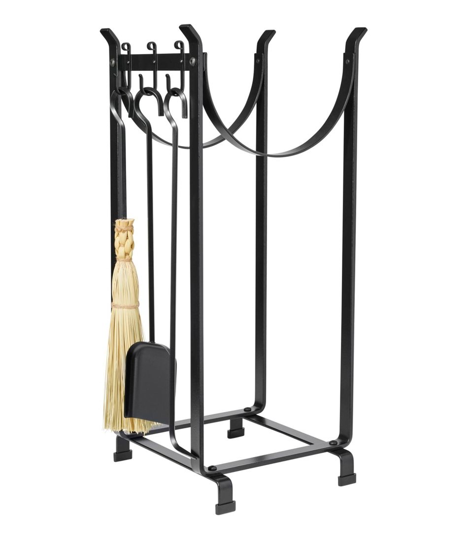 L.L.Bean New | Hearthside Wood Rack With Tools