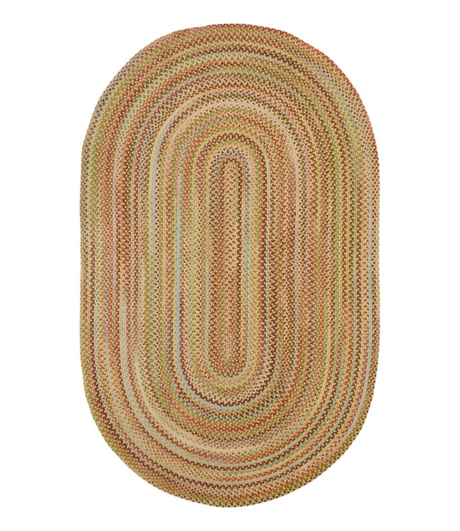 L.L.Bean New | Braided Wool Rug, Oval