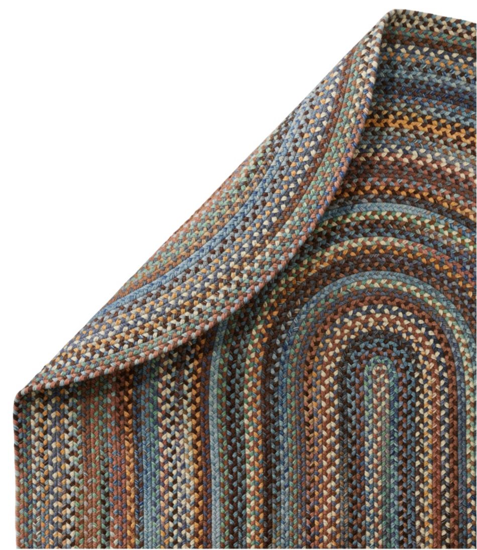 L.L.Bean New | Braided Wool Rug, Oval