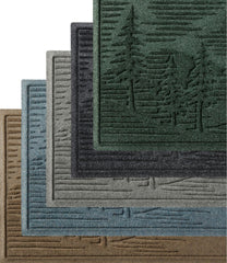 L.L.Bean | Everyspace Recycled Waterhog Doormat, Pine Trees