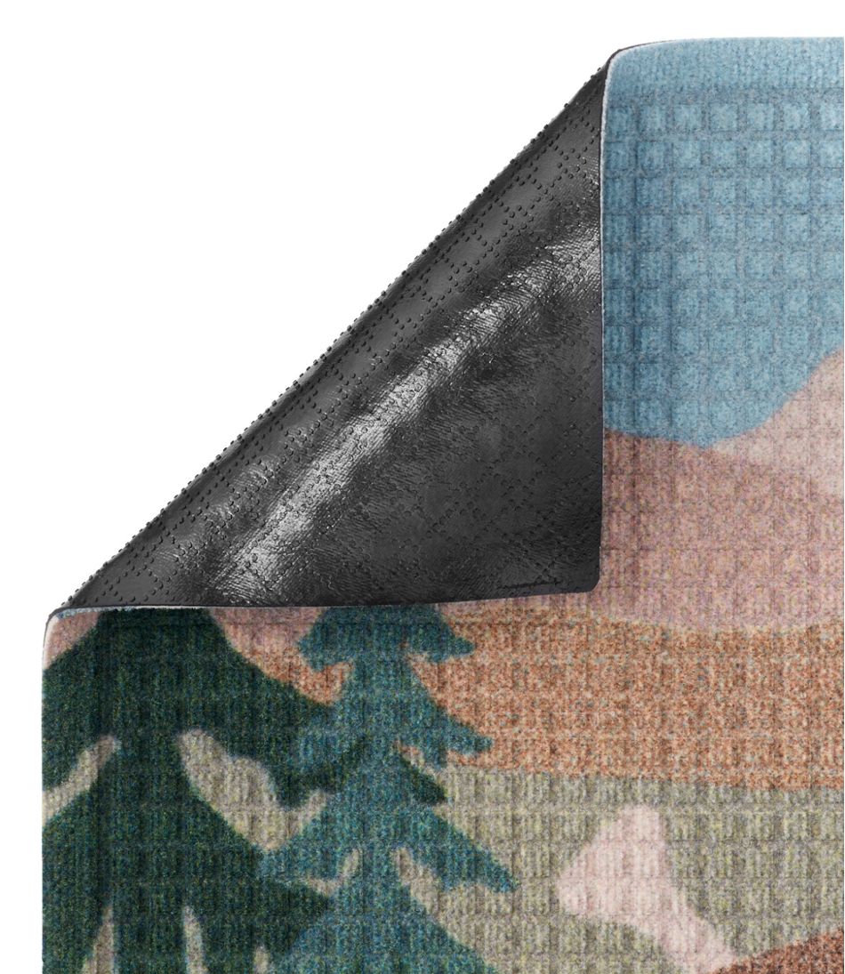L.L.Bean On Sale | Printed Recycled Waterhog Doormat, Row Boats