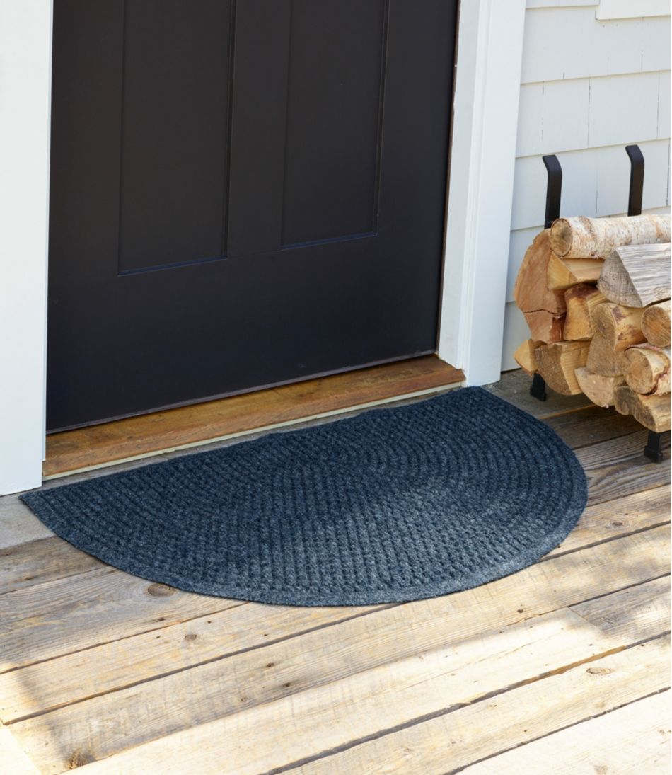 L.L.Bean Online | Everyspace Recycled Waterhog Doormat, Half Round