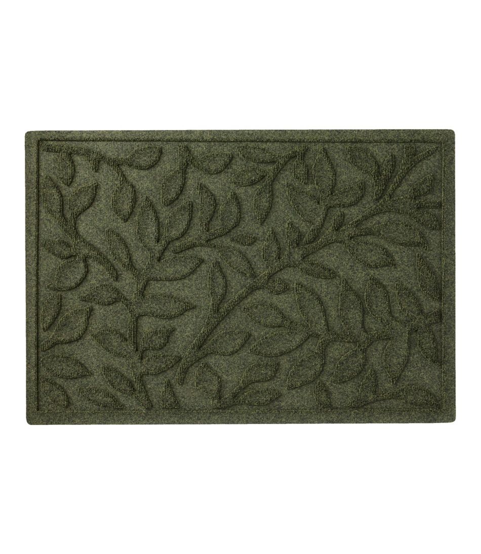 L.L.Bean Discount | Heavyweight Recycled Waterhog Doormat, Woodland Leaf