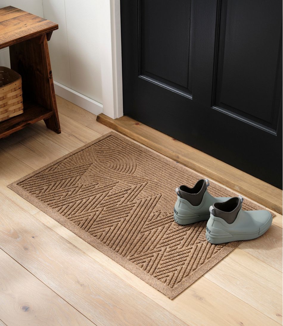 L.L.Bean Sale | Everyspace Recycled Waterhog Doormat, Mountain Scene