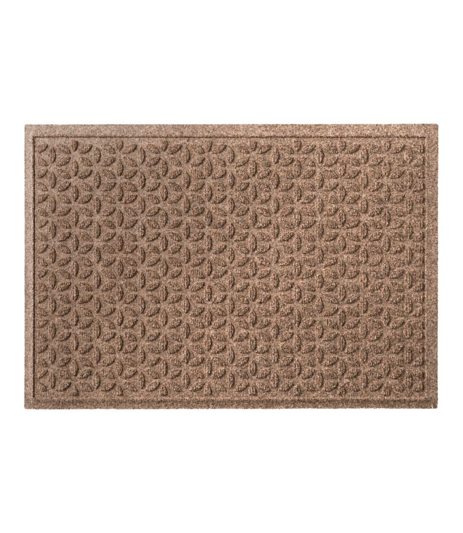 L.L.Bean US | Heavyweight Recycled Waterhog Doormat, Blooming Circles