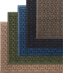 L.L.Bean US | Heavyweight Recycled Waterhog Doormat, Blooming Circles