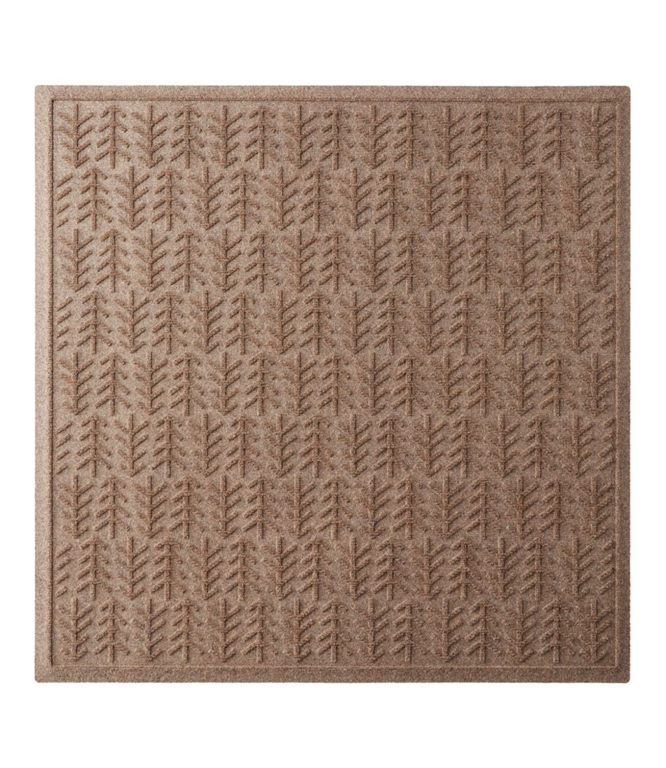 L.L.Bean Outlet | Everyspace Recycled Waterhog Mat, Square, Trees
