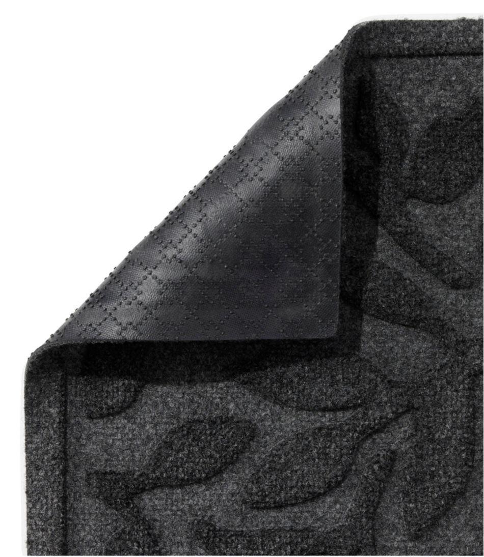 L.L.Bean | Heavyweight Recycled Waterhog Mat Runner, Woodland Leaf