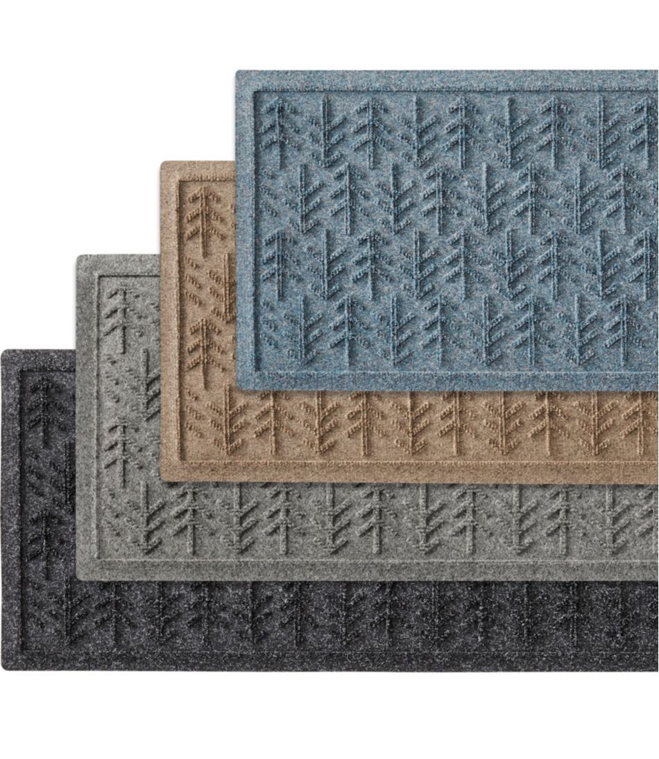 L.L.Bean Sale | Everyspace Recycled Waterhog Boot Mat, Trees