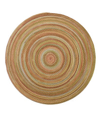 L.L.Bean New | Braided Wool Rug, 6' Diam.
