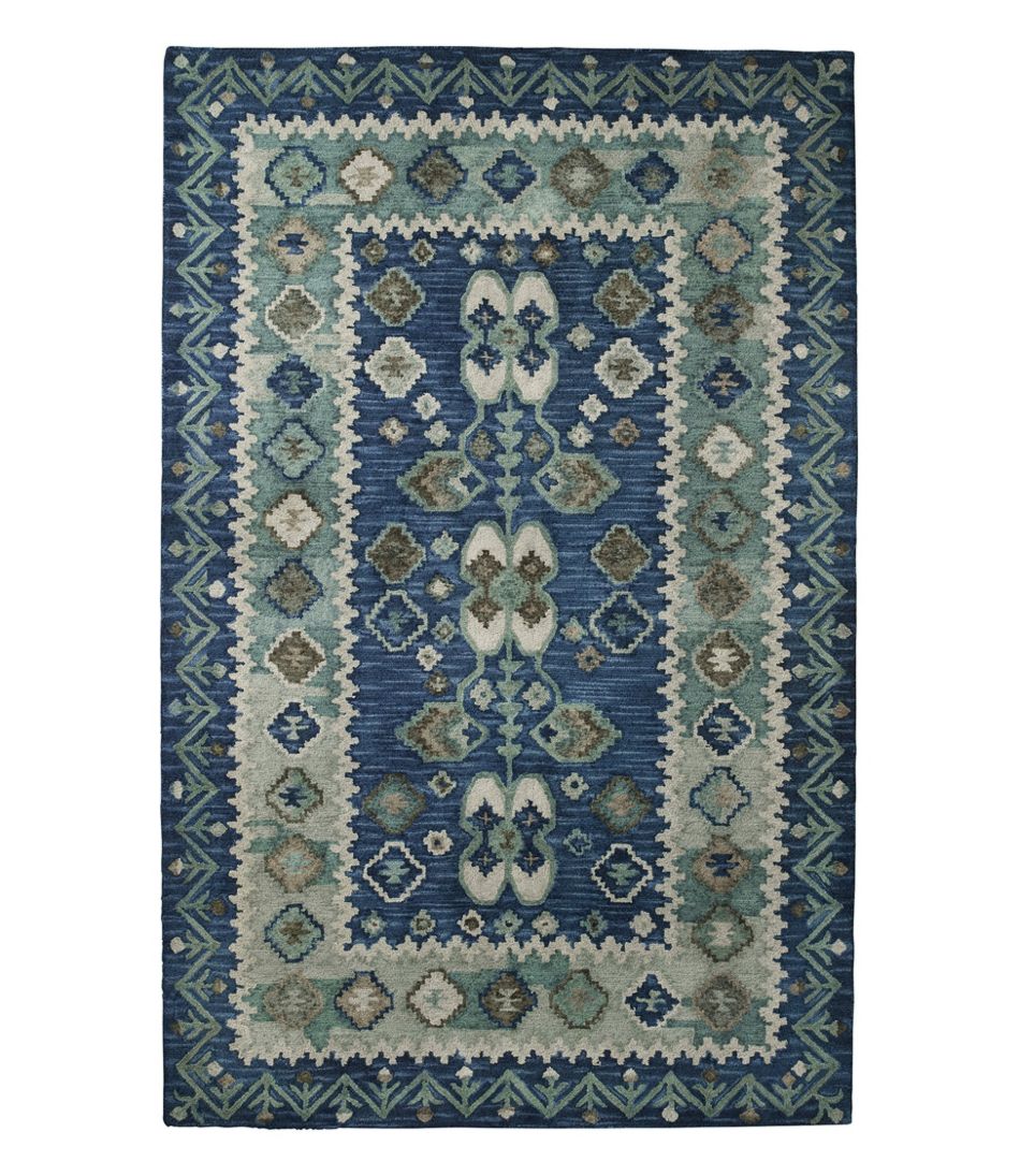 L.L.Bean Online | Double Border Wool Hooked Rug