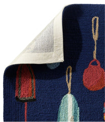 L.L.Bean Sale | Indoor/Outdoor Vacationland Rug, Buoys