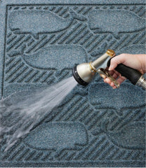 L.L.Bean Outlet | Everyspace Recycled Waterhog Doormat, Whales