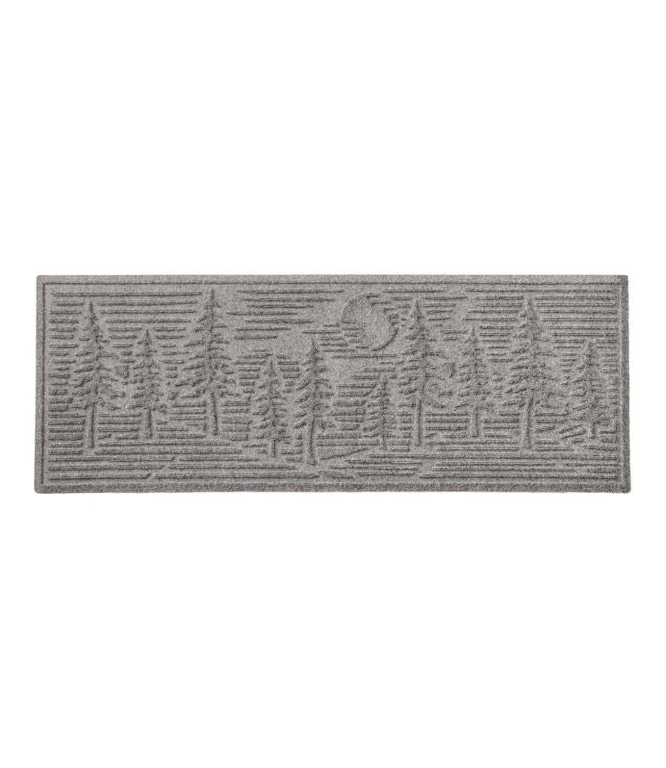 L.L.Bean Sale | Everyspace Recycled Waterhog Wide Doormat, Pine Trees
