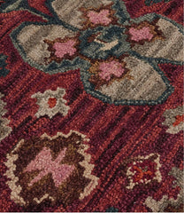 L.L.Bean On Sale | Double Border Wool Hooked Rug, Sienna Multi