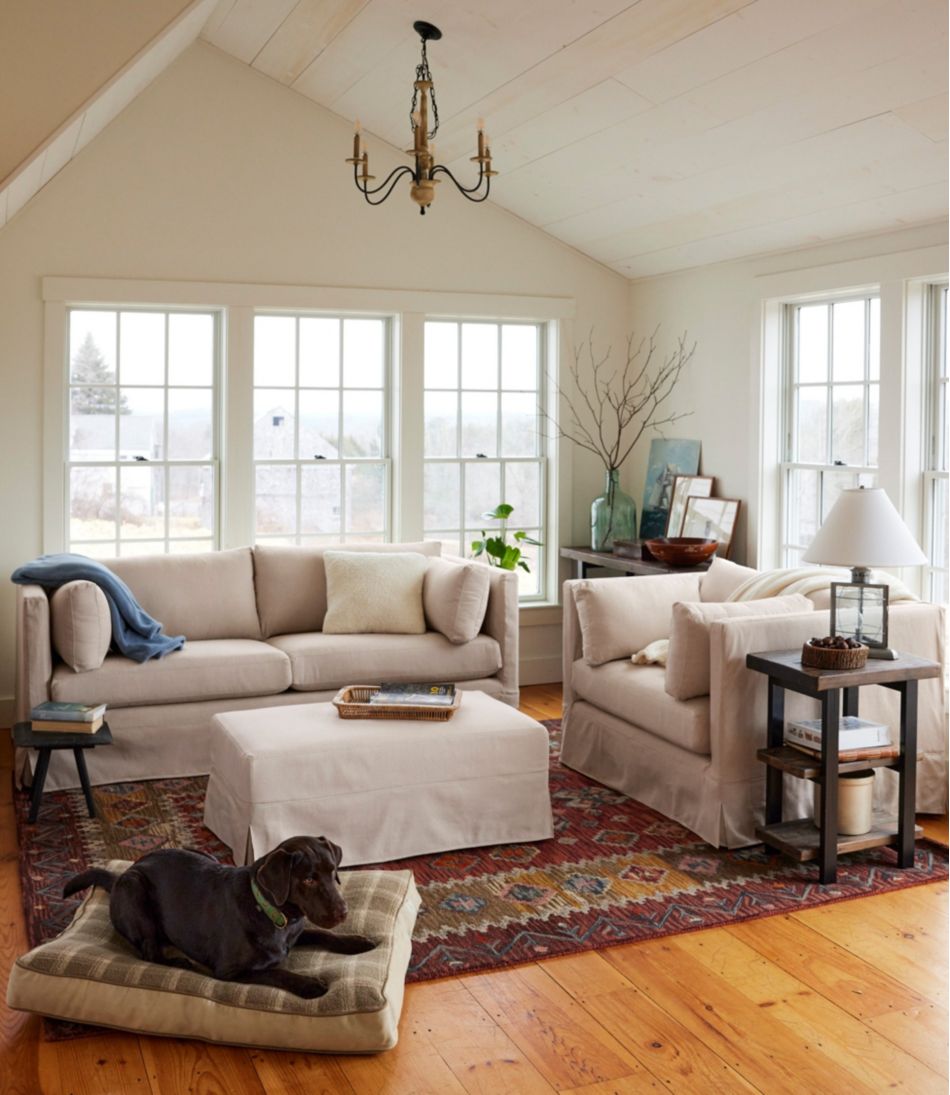 L.L.Bean On Sale | Double Border Wool Hooked Rug, Sienna Multi