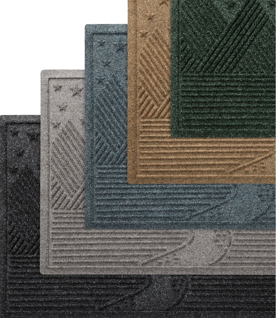 L.L.Bean Online | Everyspace Recycled Waterhog Doormat, Twilight Mountain Range