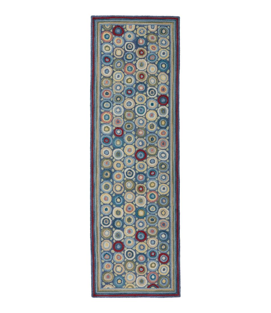 L.L.Bean Discount | Bean's Wool Hooked Runner, Coins
