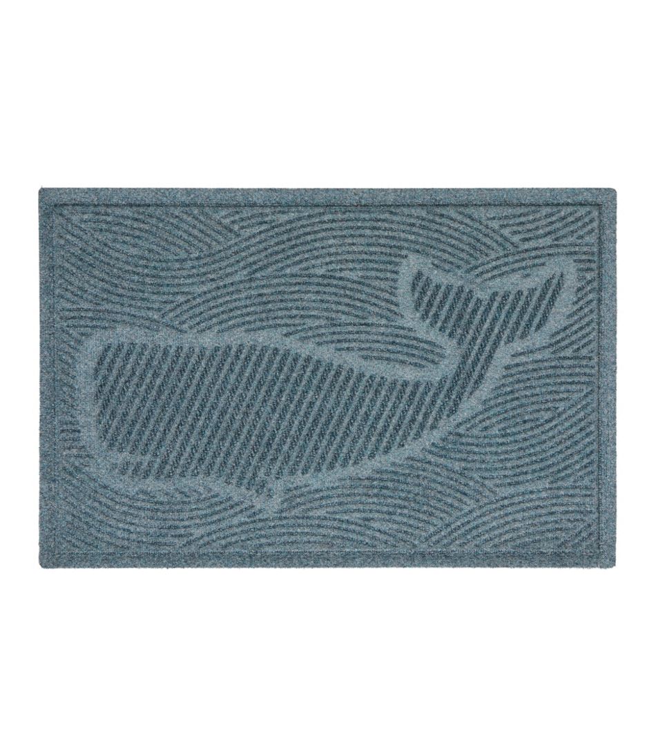 L.L.Bean Outlet | Everyspace Recycled Waterhog Doormat, Swimming Whale
