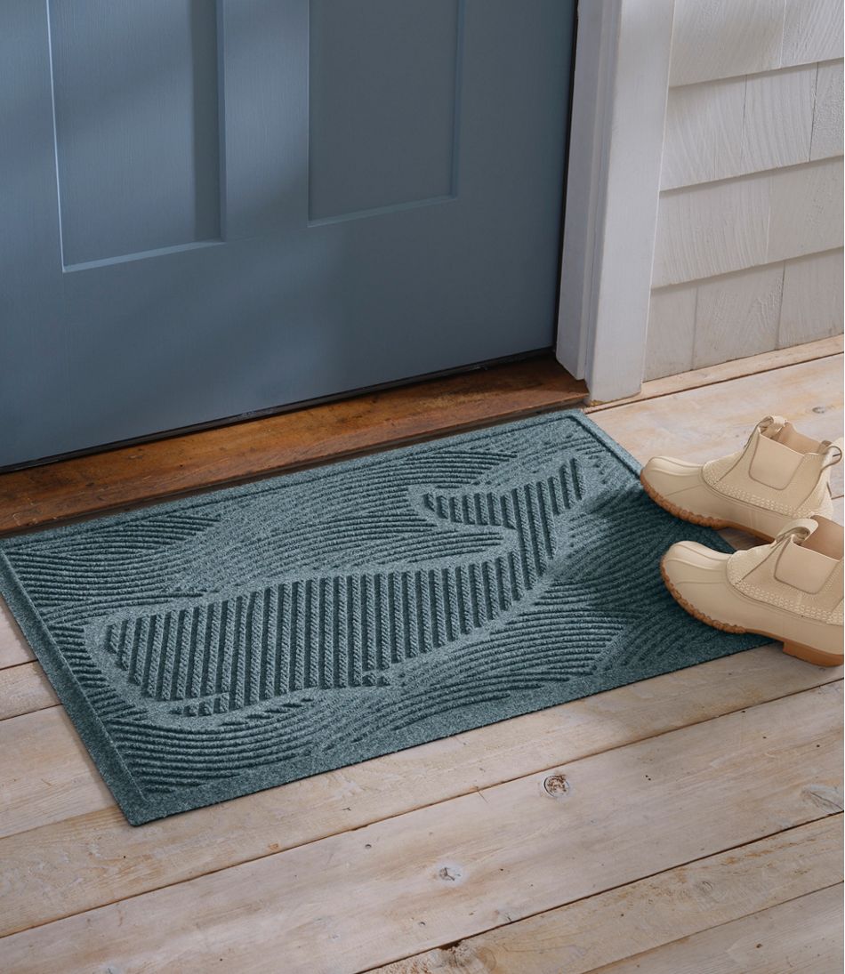 L.L.Bean Outlet | Everyspace Recycled Waterhog Doormat, Swimming Whale