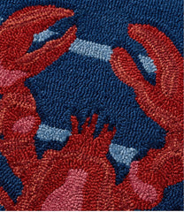 L.L.Bean New | Indoor/Outdoor Vacationland Rug, Lobsters