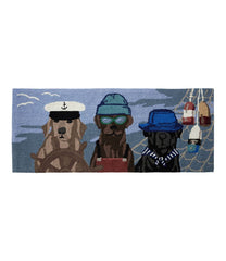 L.L.Bean New | Indoor/Outdoor Vacationland Runner, Seaside Dogs