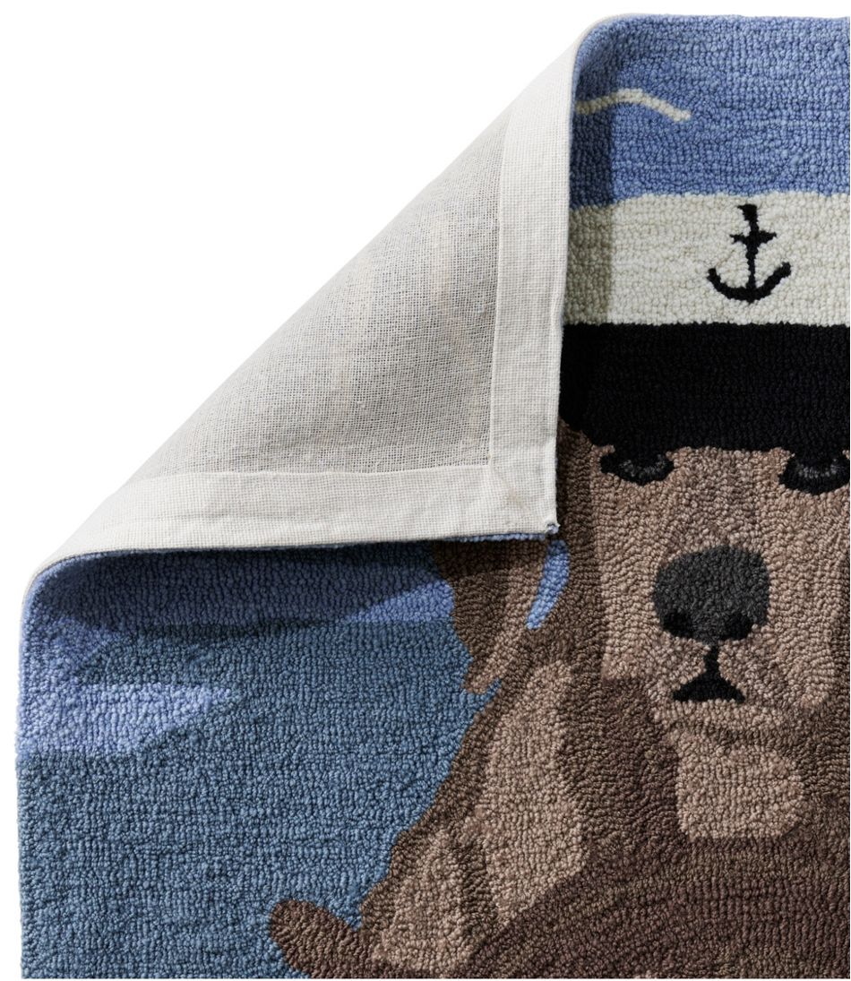 L.L.Bean New | Indoor/Outdoor Vacationland Runner, Seaside Dogs