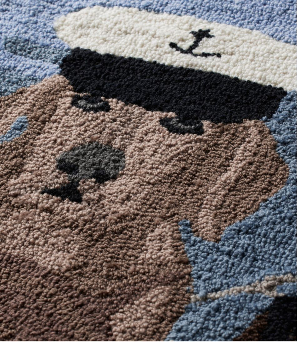 L.L.Bean New | Indoor/Outdoor Vacationland Runner, Seaside Dogs