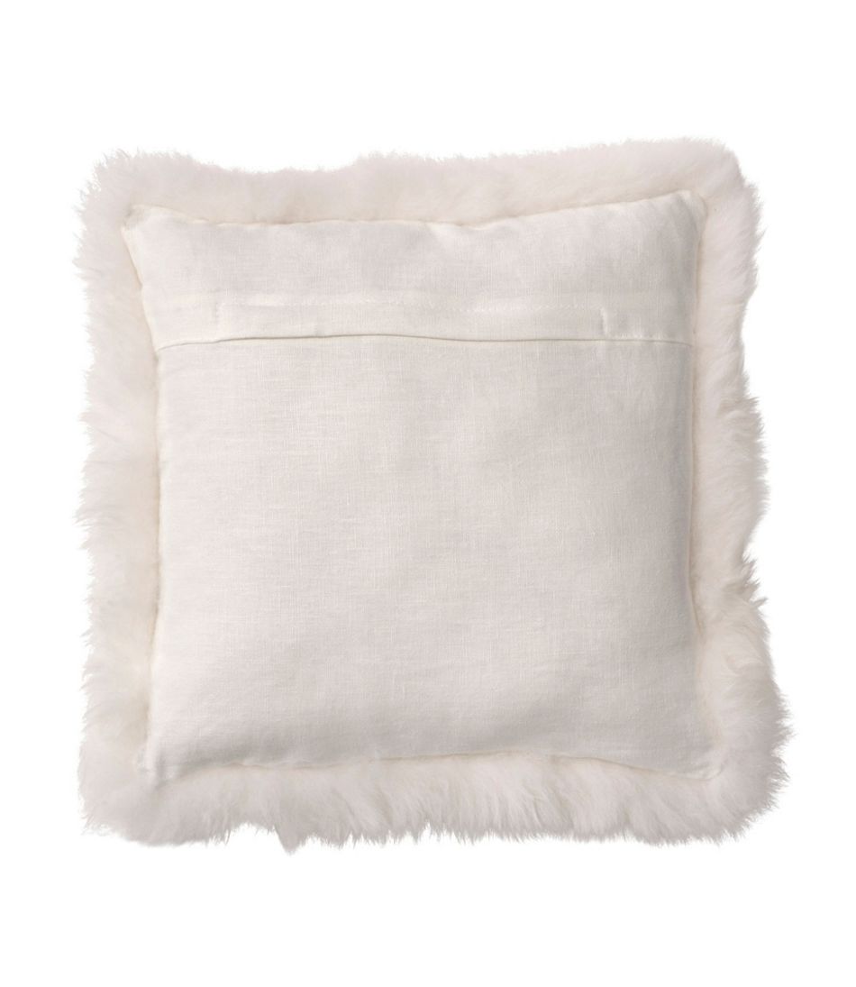 L.L.Bean Outlet | Sheepskin Throw Pillow, 14" x 14"