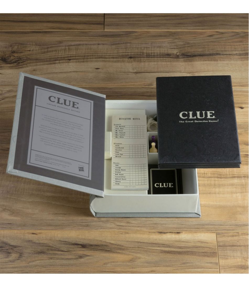L.L.Bean Sale | Clue Vintage Bookshelf Game