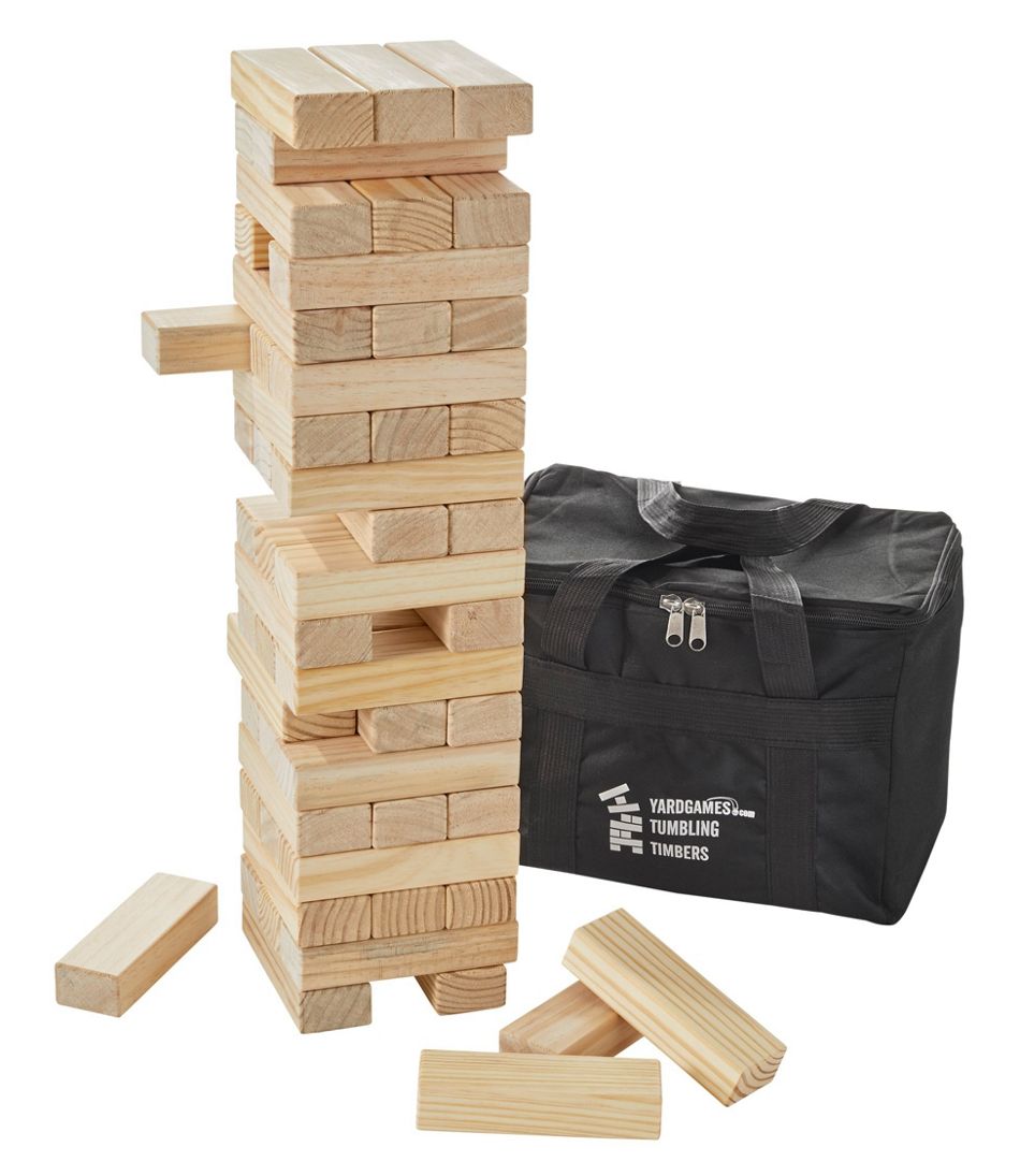L.L.Bean New | Yard Games Tumbling Timbers, Large