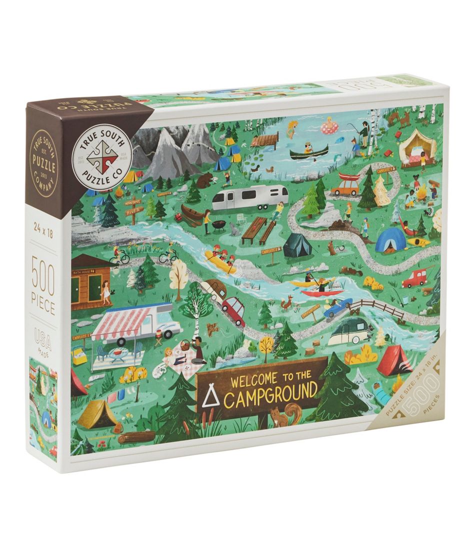 L.L.Bean US | Campground Puzzle, 500 Pieces