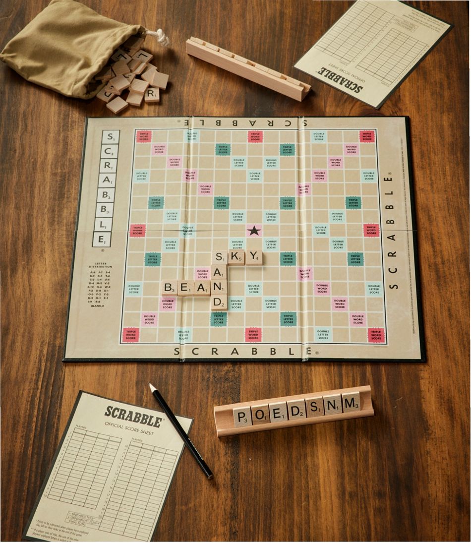L.L.Bean Discount | Scrabble Vintage Bookshelf Game