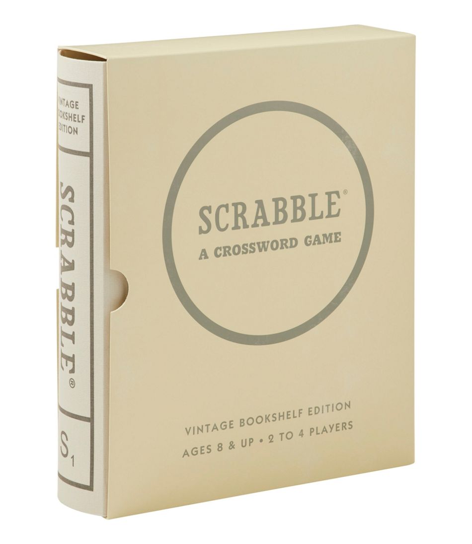 L.L.Bean Discount | Scrabble Vintage Bookshelf Game