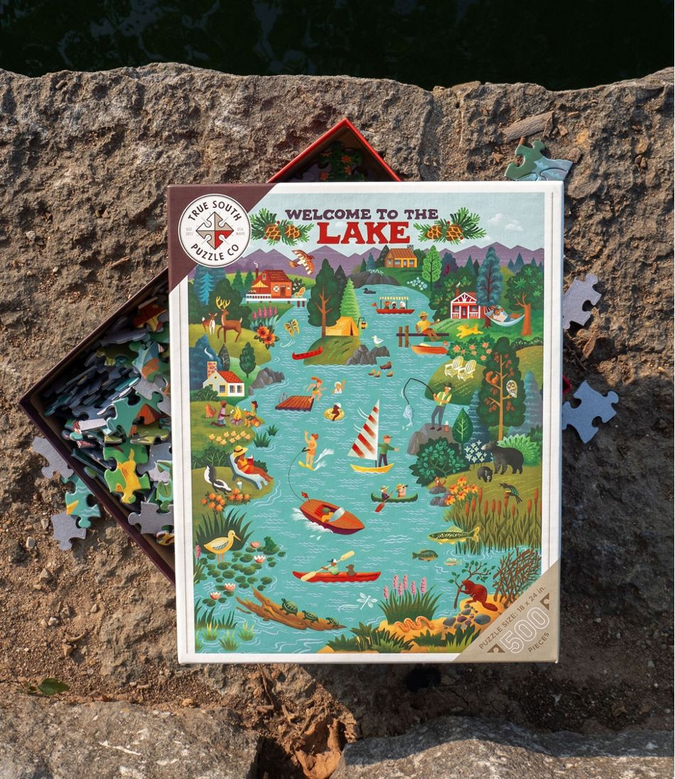 L.L.Bean New | Lake Living Puzzle, 500 Pieces