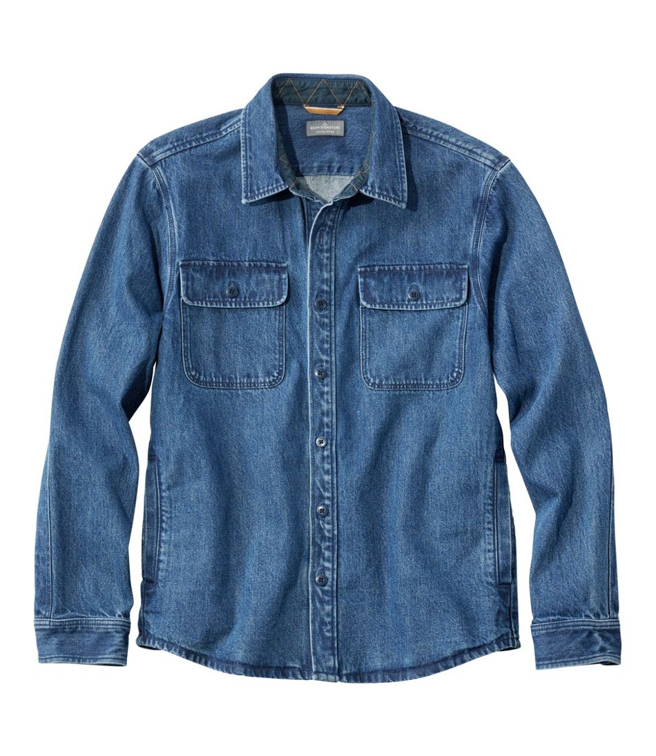 L.L.Bean New | Men's Signature Denim Workshirt