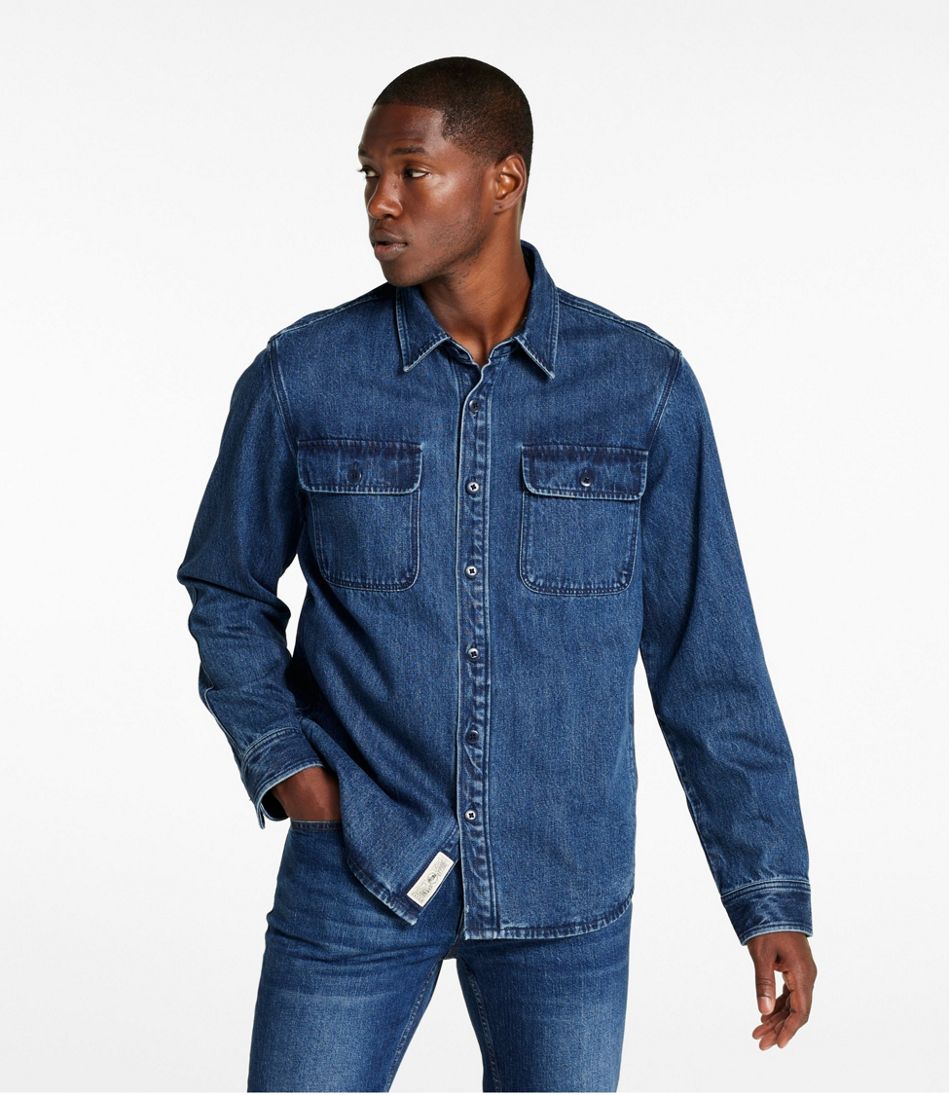 L.L.Bean New | Men's Signature Denim Workshirt