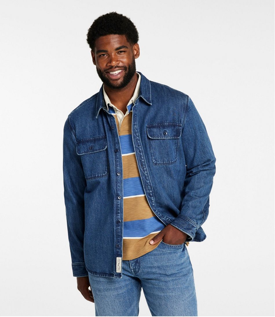 L.L.Bean New | Men's Signature Denim Workshirt