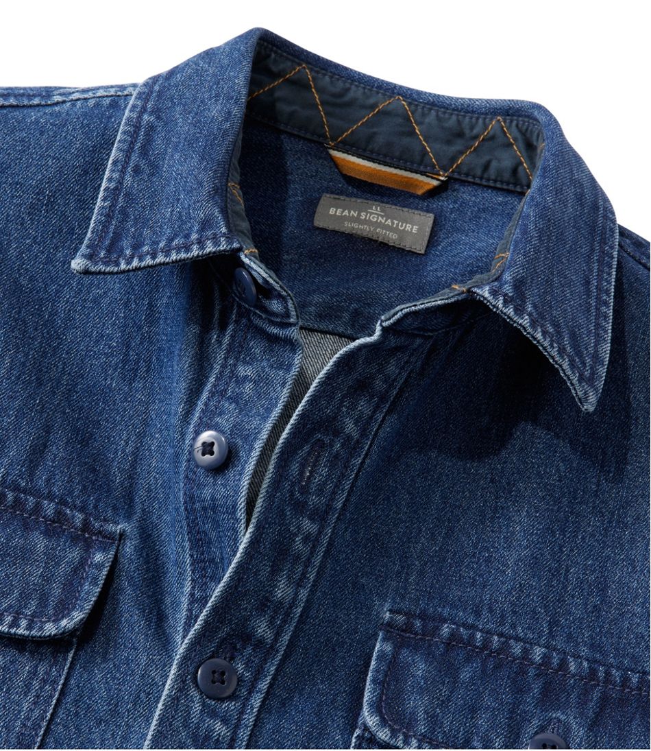 L.L.Bean New | Men's Signature Denim Workshirt