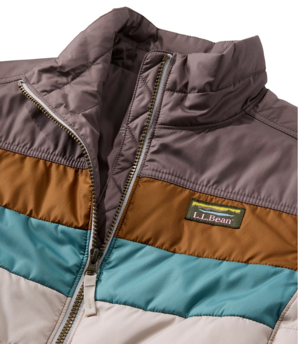 L.L.Bean On Sale | Women's Mountain Classic Puffer Jacket, Colorblock
