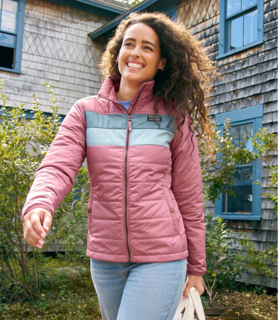 L.L.Bean On Sale | Women's Mountain Classic Puffer Jacket, Colorblock