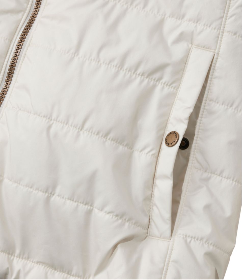 L.L.Bean New | Women's Mountain Classic Puffer Hooded Jacket, Colorblock