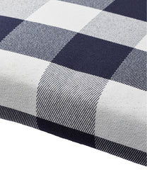 L.L.Bean Online | All-Weather Folding/Armless Chair Cushion, Buffalo Plaid
