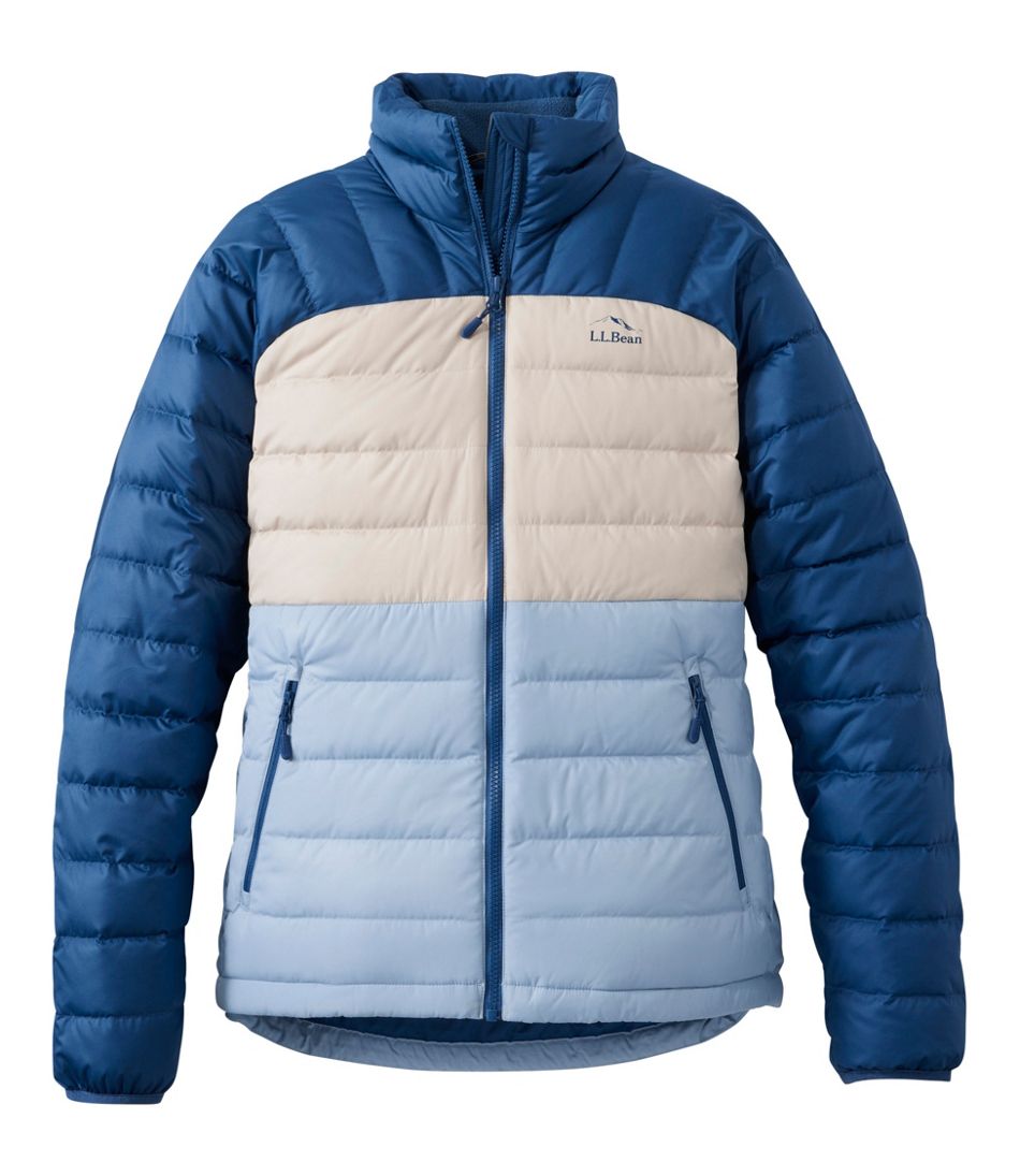 L.L.Bean Discount | Women's Bean's Down Jacket, Colorblock